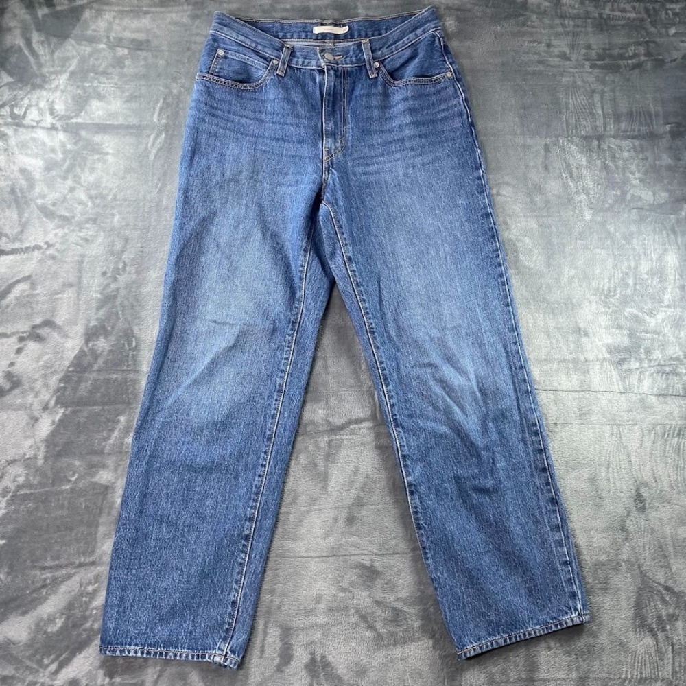 Levis 94 Baggy Jeans Mens 30 (32x30) Blue Medium Wash Loose Fit Denim Streetwear